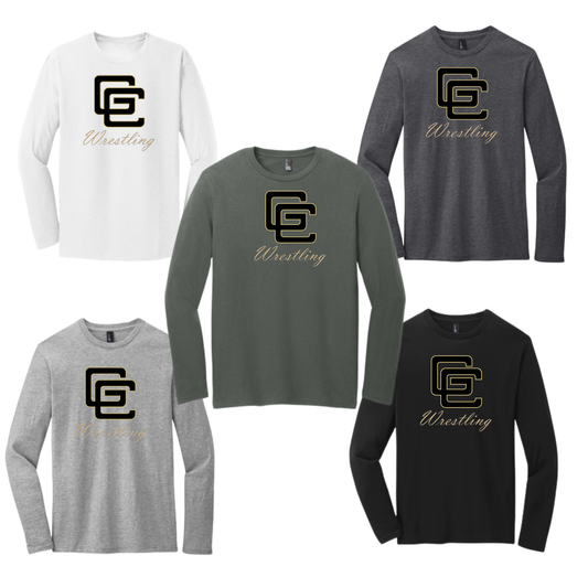 GOOSE CREEK WRESTLING - Unisex Fine Jersey T-Shirt - LONG SLEEVE
