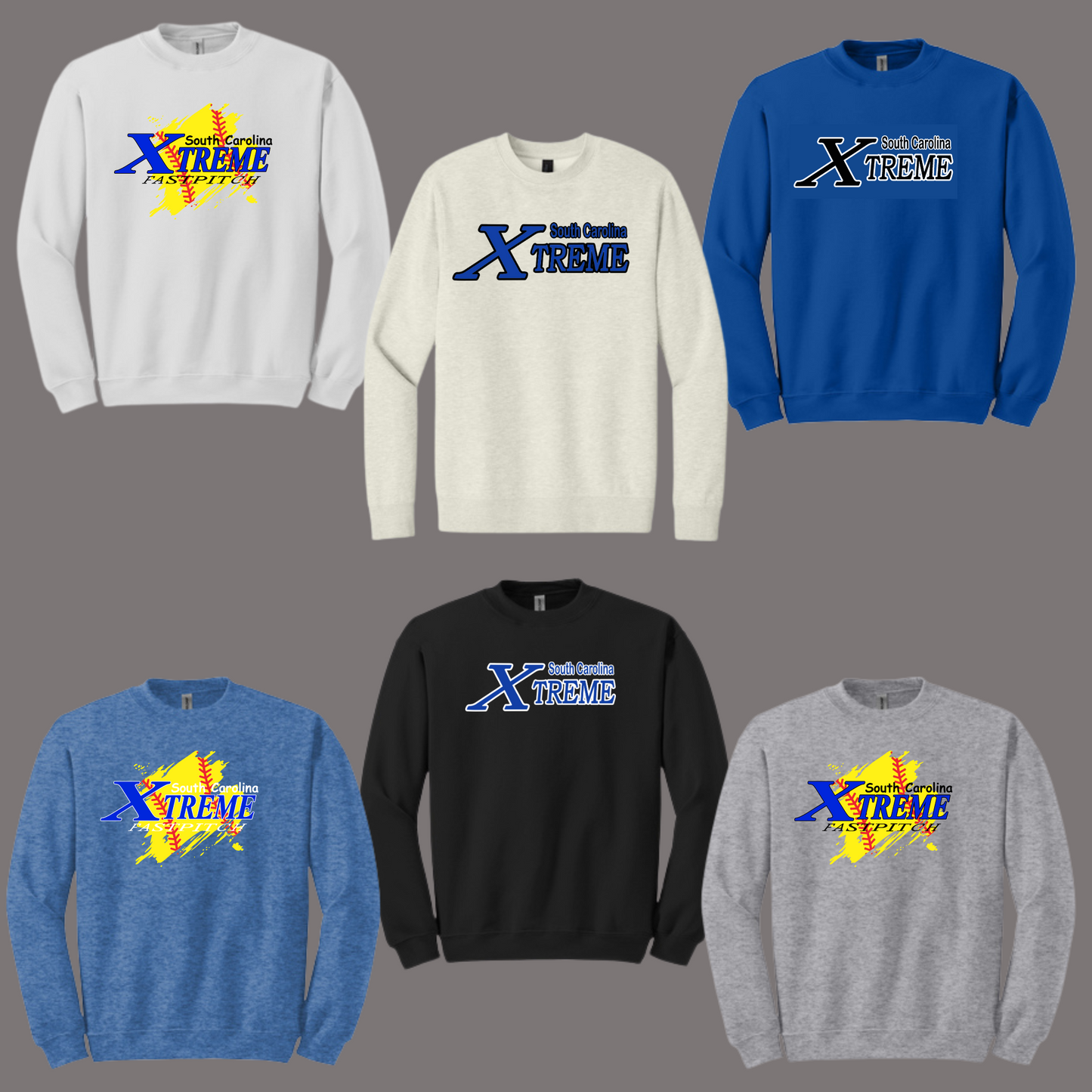 SC Xtreme Softball -  Crewneck Sweatshirt