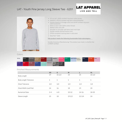 LONG SLEEVE TEE - CELEBRITY CHEER