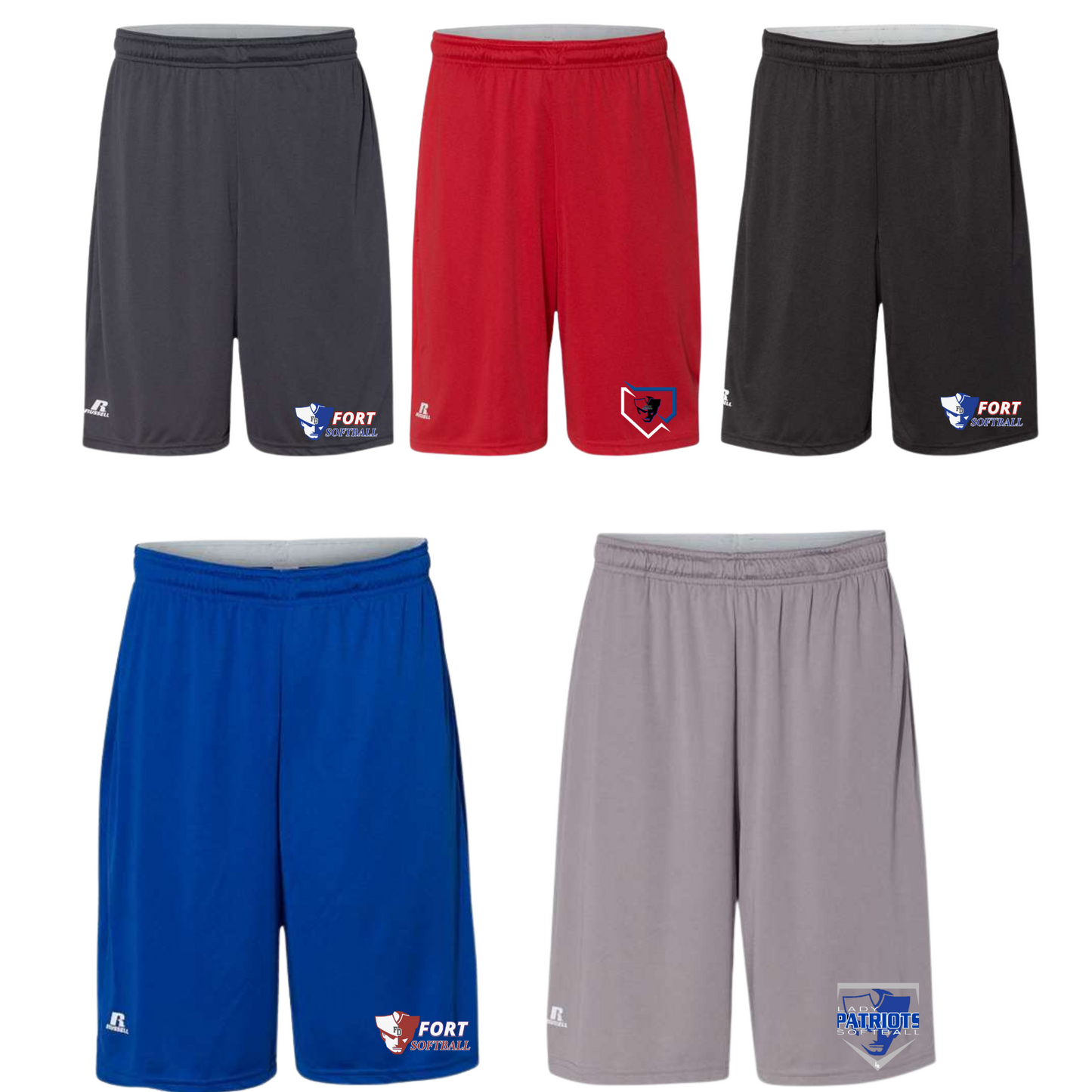 FORT SOFTBALL - Jersey Cotton Shorts with Pockets