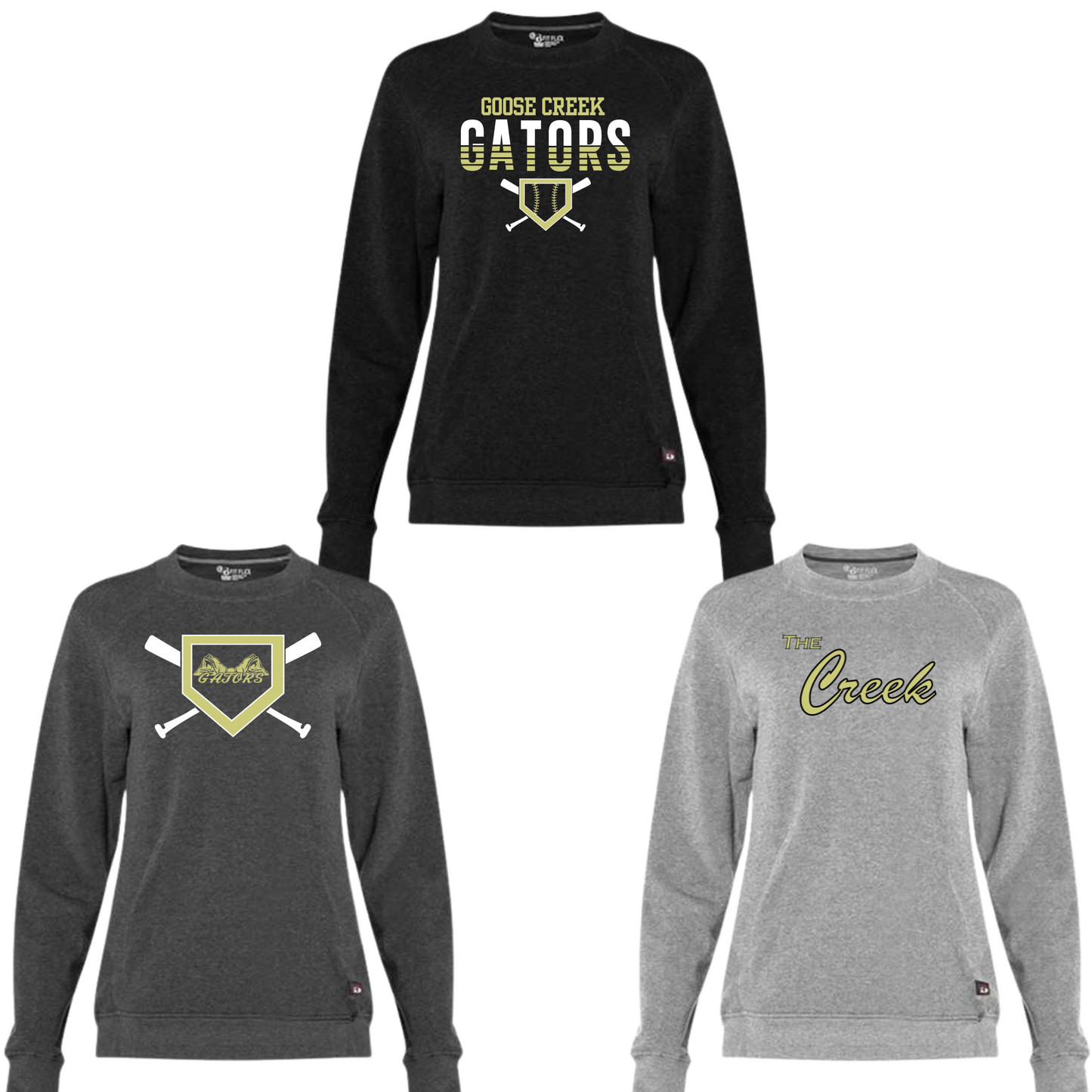 GC BASEBALL  - Women's French Terry Sweatshirt with pockets