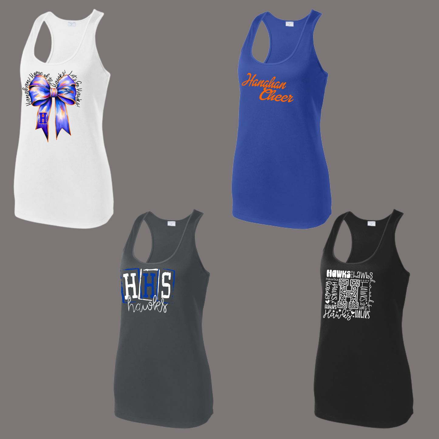 HANAHAN CHEER - LADIES PERFORMANCE TANKS