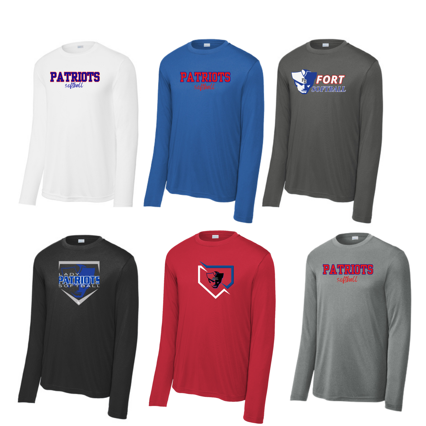 FORT SOFTBALL - Performance Dry Fit Long Sleeve