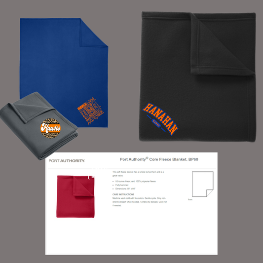 HANAHAN CHEER - Core Fleece Blanket