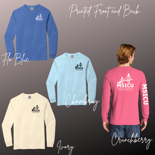 MSICU - Comfort Colors - Long Sleeve