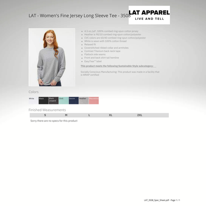 LONG SLEEVE TEE - CELEBRITY CHEER