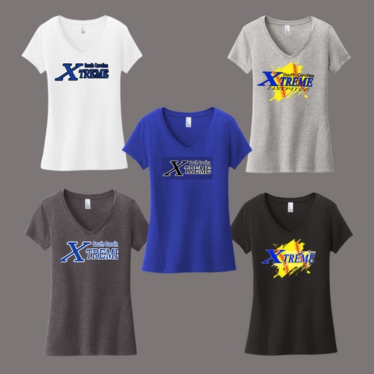 SC Xtreme Softball - LADIES V NECK TEE