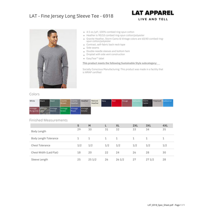 LONG SLEEVE TEE - CELEBRITY CHEER