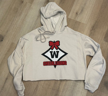 WANDO -  FLEECE CROP HOODIE