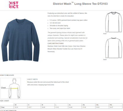 ART 5E - District Wash™ Long Sleeve Tee