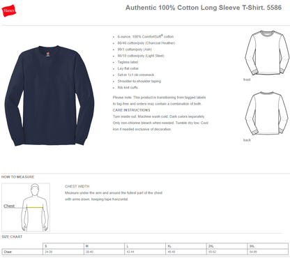 ART 5E - Cotton T-Shirt - Long Sleeve