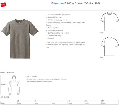 SMICU - Essential-T 100% Cotton T-Shirt