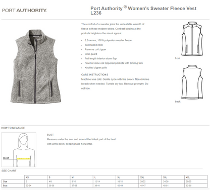 ART 5E - Sweater Fleece Vest