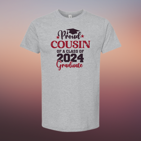 Short Sleeve - Unisex Tee - C/02024 Proud Family Member