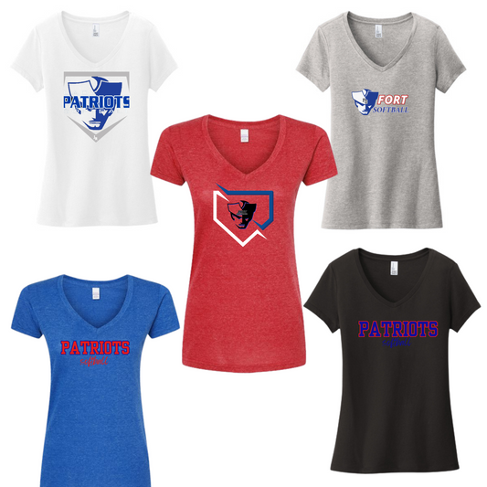 FORT SOFTBALL - LADIES V NECK