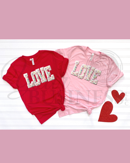 LOVE - CANDY HEARTS DESIGN