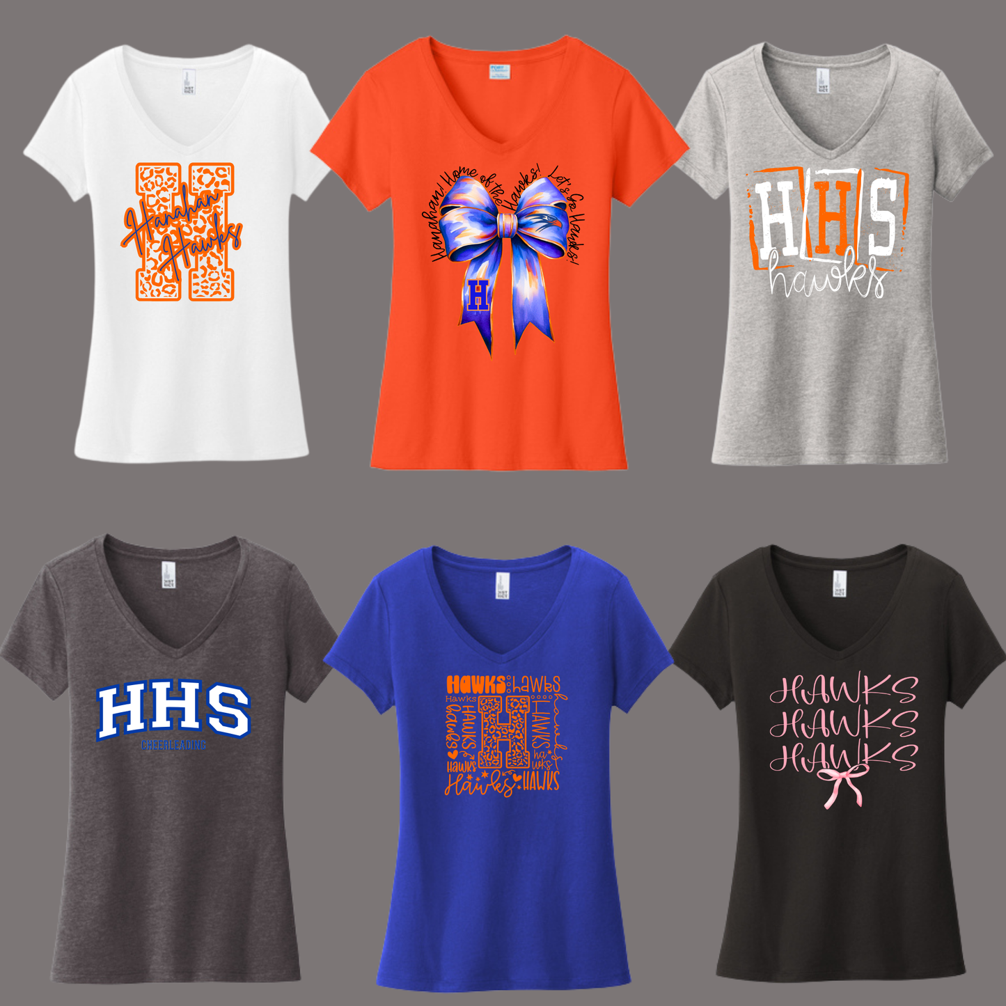 HANAHAN CHEER - WOMEN'S VNECK TEE