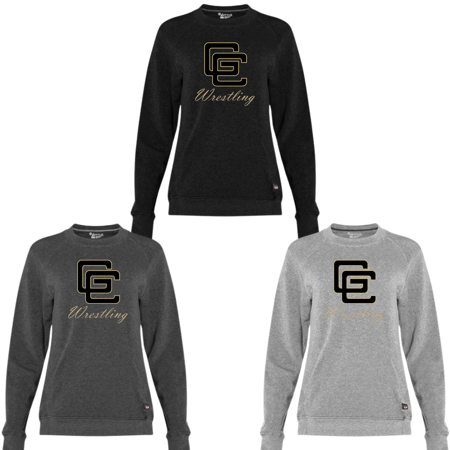 GOOSE CREEK WRESTLING - Santa Cruz Pocket Crewneck Sweatshirt