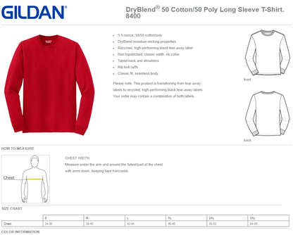 MSICU - Cotton T-Shirt - Long Sleeve