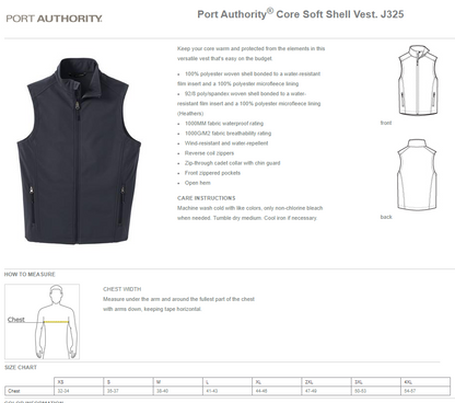 ART 5E - Soft Shell Vest