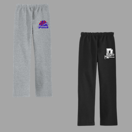 FORT D CHEER - OPEN BOTTOM SWEATS WITH POCKETS