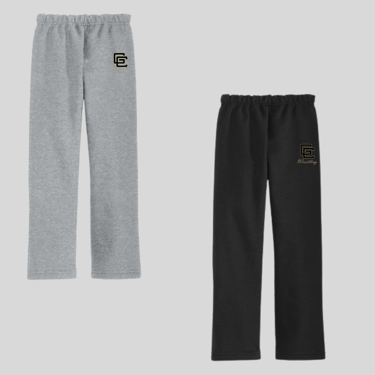 GOOSE CREEK WRESTLING  - Open Bottom Pant with Pockets