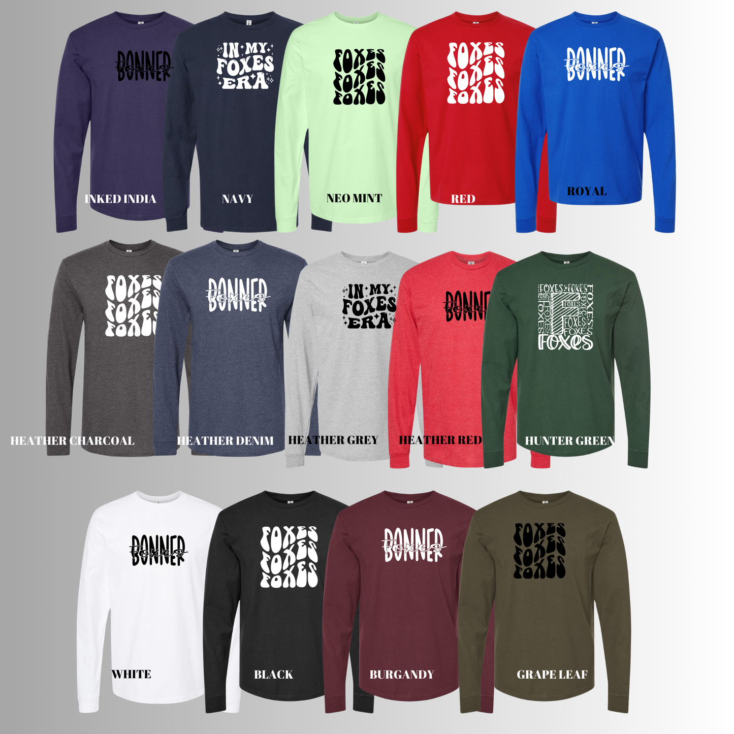 Bonner Elementary School - Long Sleeve T-Shirt