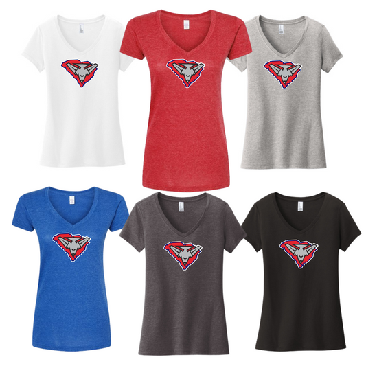 EAST COAST BOMBERS - LADIES V NECK