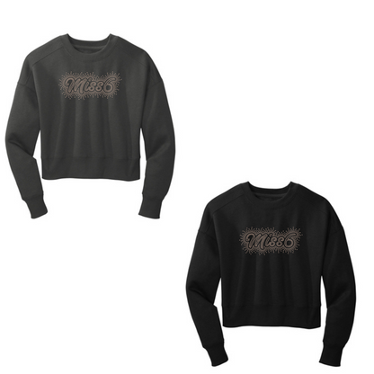 MISS 6 - CROPPED CREW - RHINESTONE