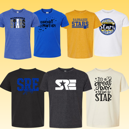 Sangaree Elementary School - Fine Jersey Cotton T-Shirt