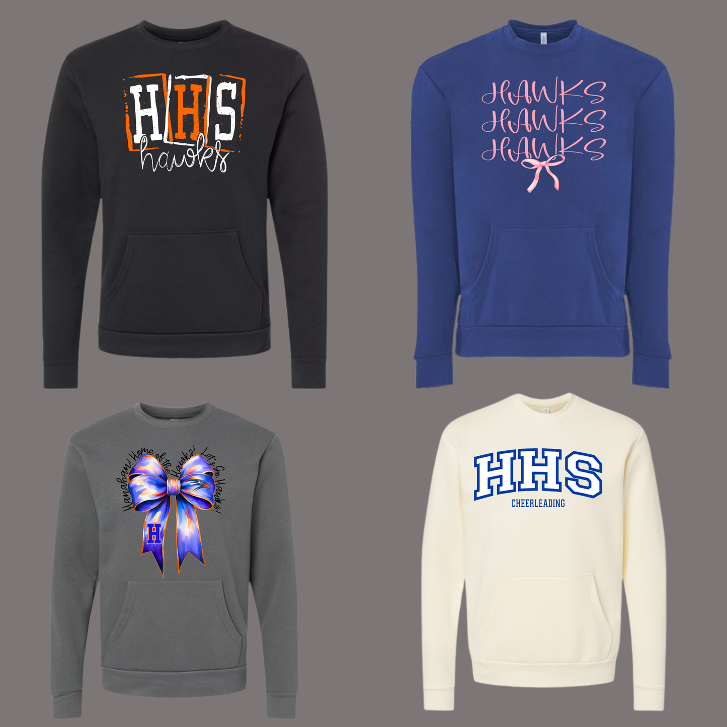 HANAHAN CHEER - Santa Cruz Pocket Crewneck Sweatshirt