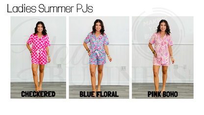 LADIES SUMMER SHORT SET PJS