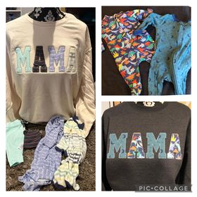 MAMA Applique Custom Sweatshirt