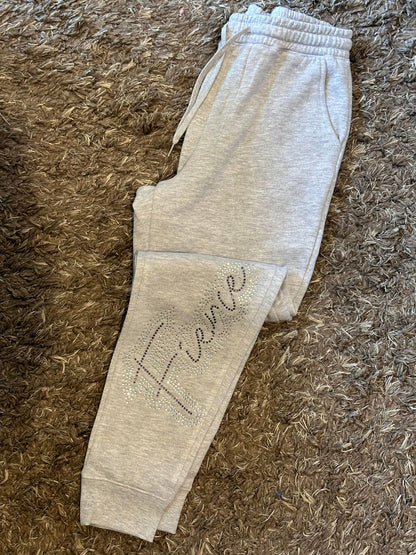 FIERCE - Joggers with Pockets - RHINESTONES