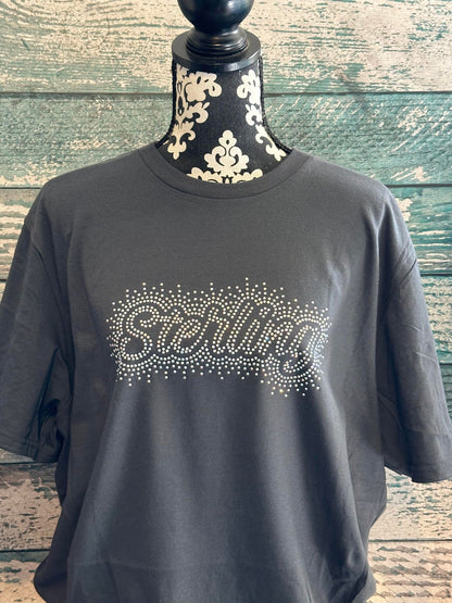 STERLING - UNISEX TEE - RHINESTONE