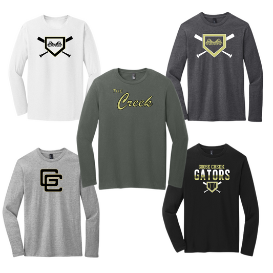 GC BASEBALL   - Unisex Fine Jersey T-Shirt - LONG SLEEVE