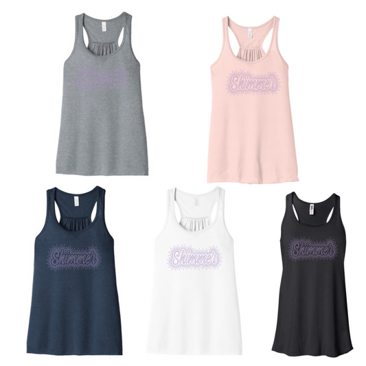 SHIMMER - TANK - RHINESTONE