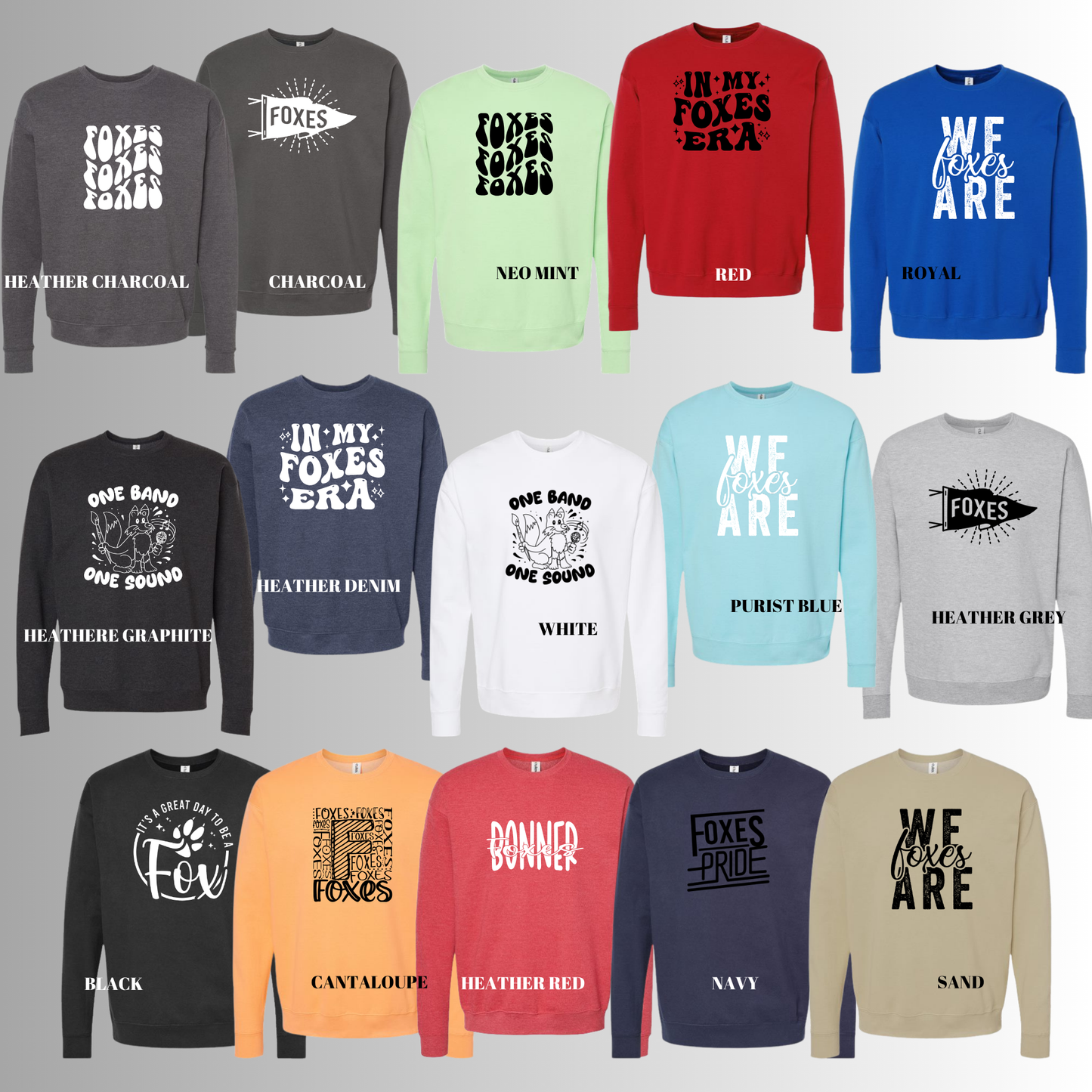 Bonner Elementary School - Crewneck Sweatshirt