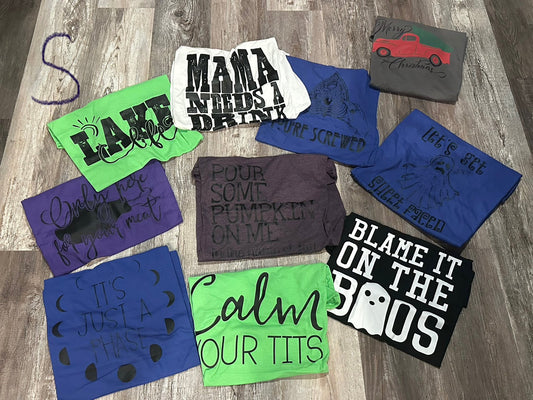 ALL SIZE SMALL TOPS - UNISEX