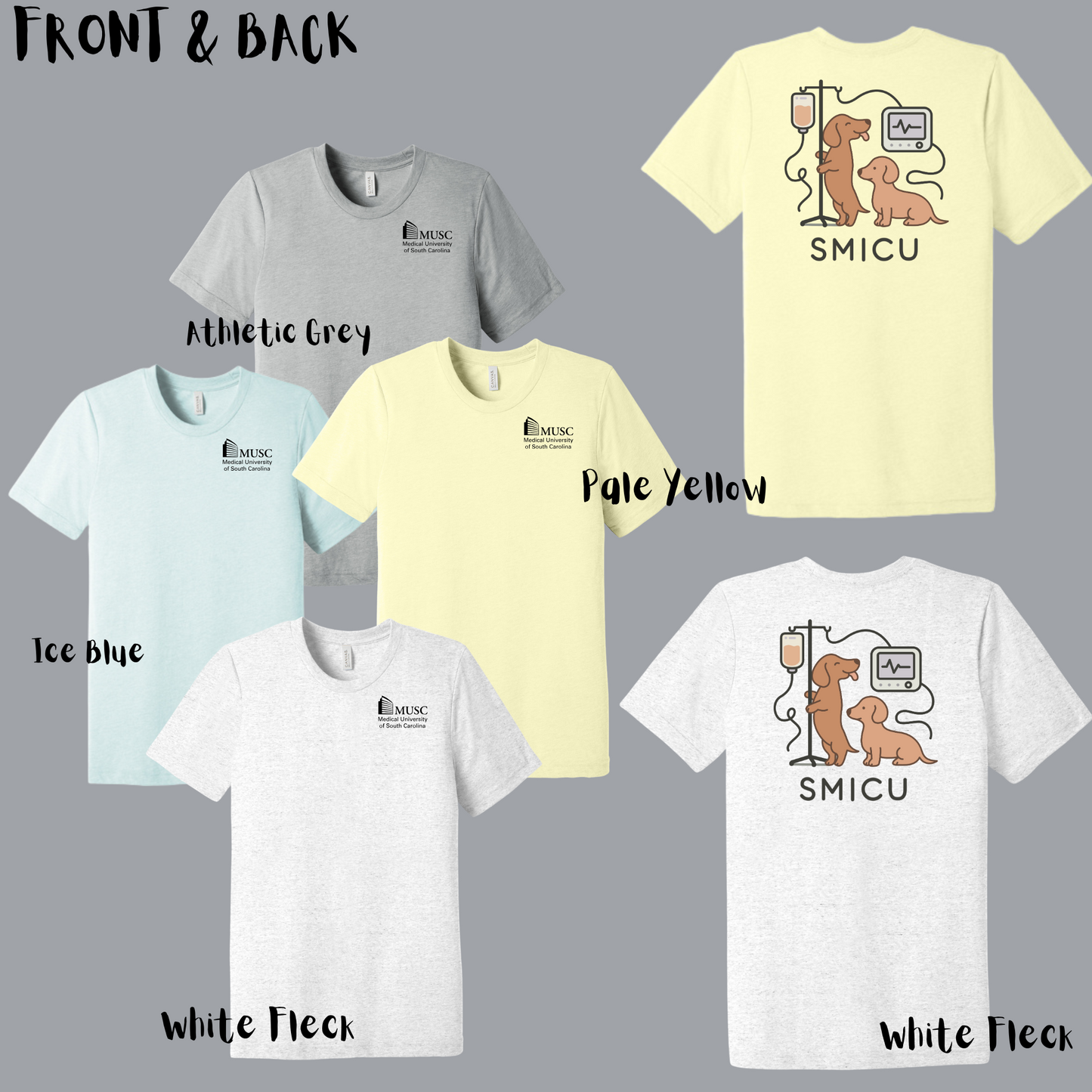SMICU - Bella + Canvas Triblend Tee