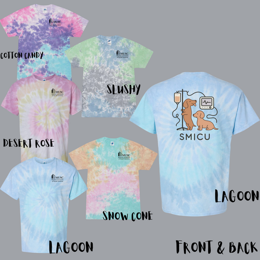 SMICU - Unisex Tie-Dyed T-Shirt
