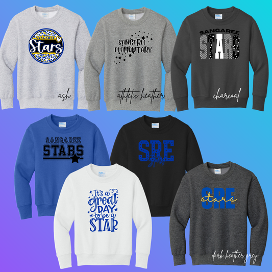 Sangaree Elementary School - Crewneck Sweatshirt