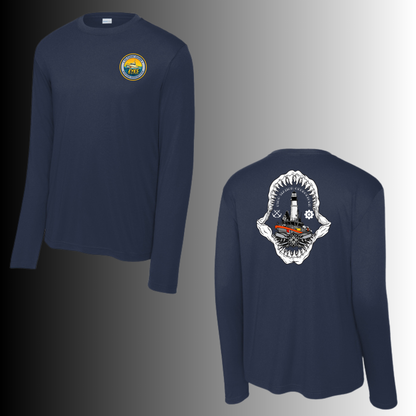 USCG Station GTown - Performance Dry Fit Long Sleeve Tee