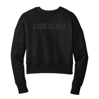 CODE BLACK - CROPPED CREW