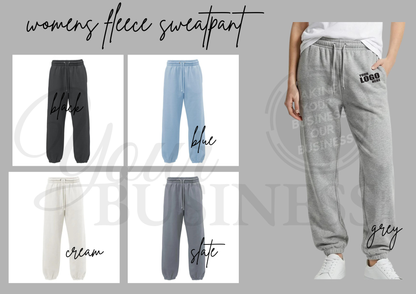 Womens Fleece Sweatpant