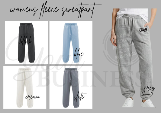 Womens Fleece Sweatpant