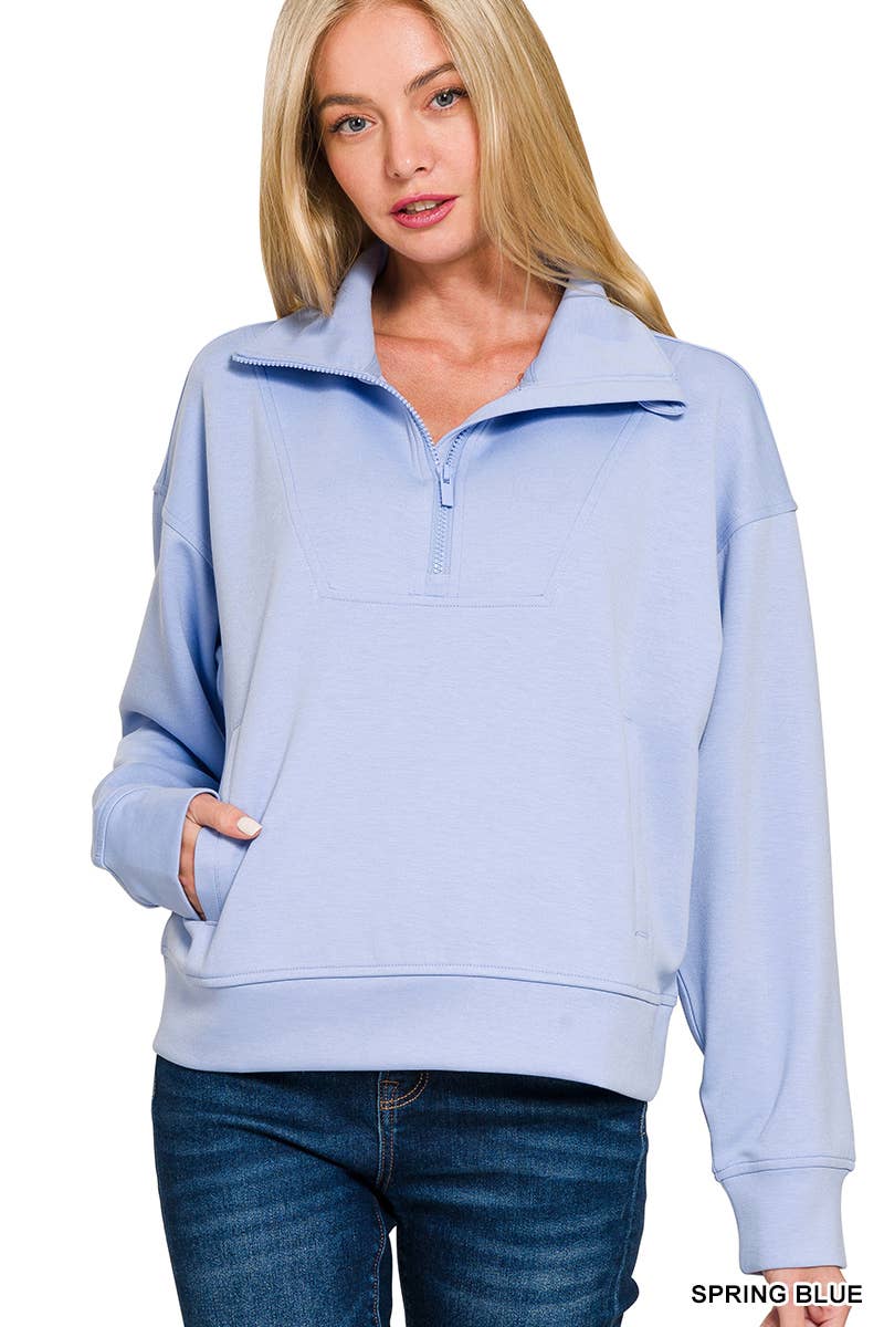 Scuba Half Zip Pullover