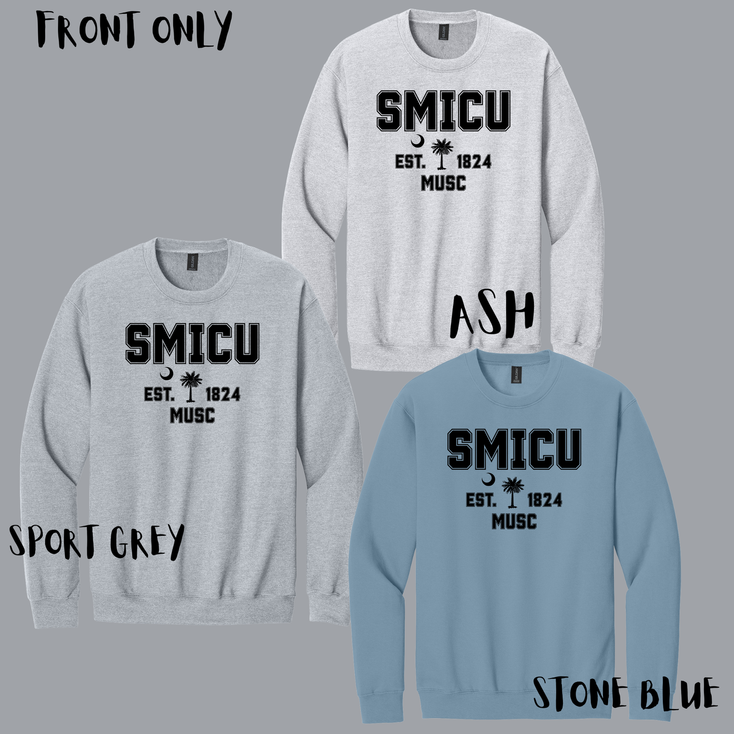 SMICU - Softstyle® Crewneck Sweatshirt