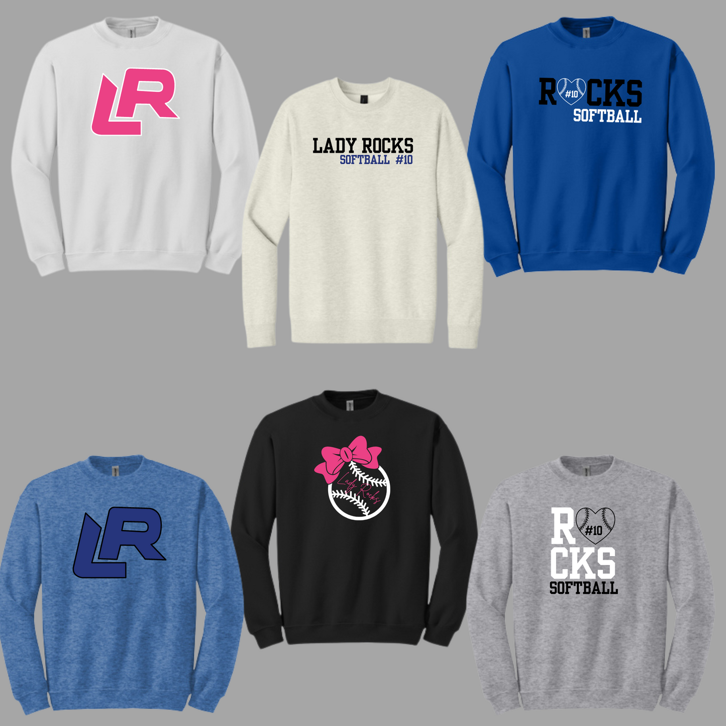 LADY ROCKS SOFTBALL - Sweatshirt