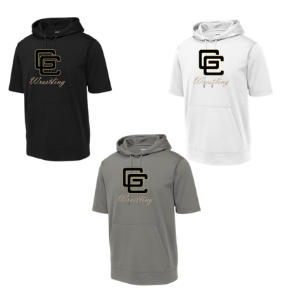 GOOSE CREEK WRESTLING - Performance Short Sleeve Hooded Pullover